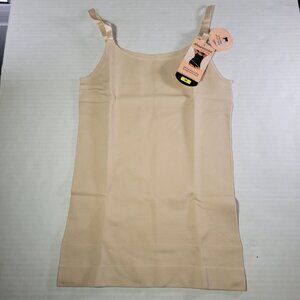 Shapermint Essentials Chai All Day Every Day Scoop Neck Cami #62001 Size M